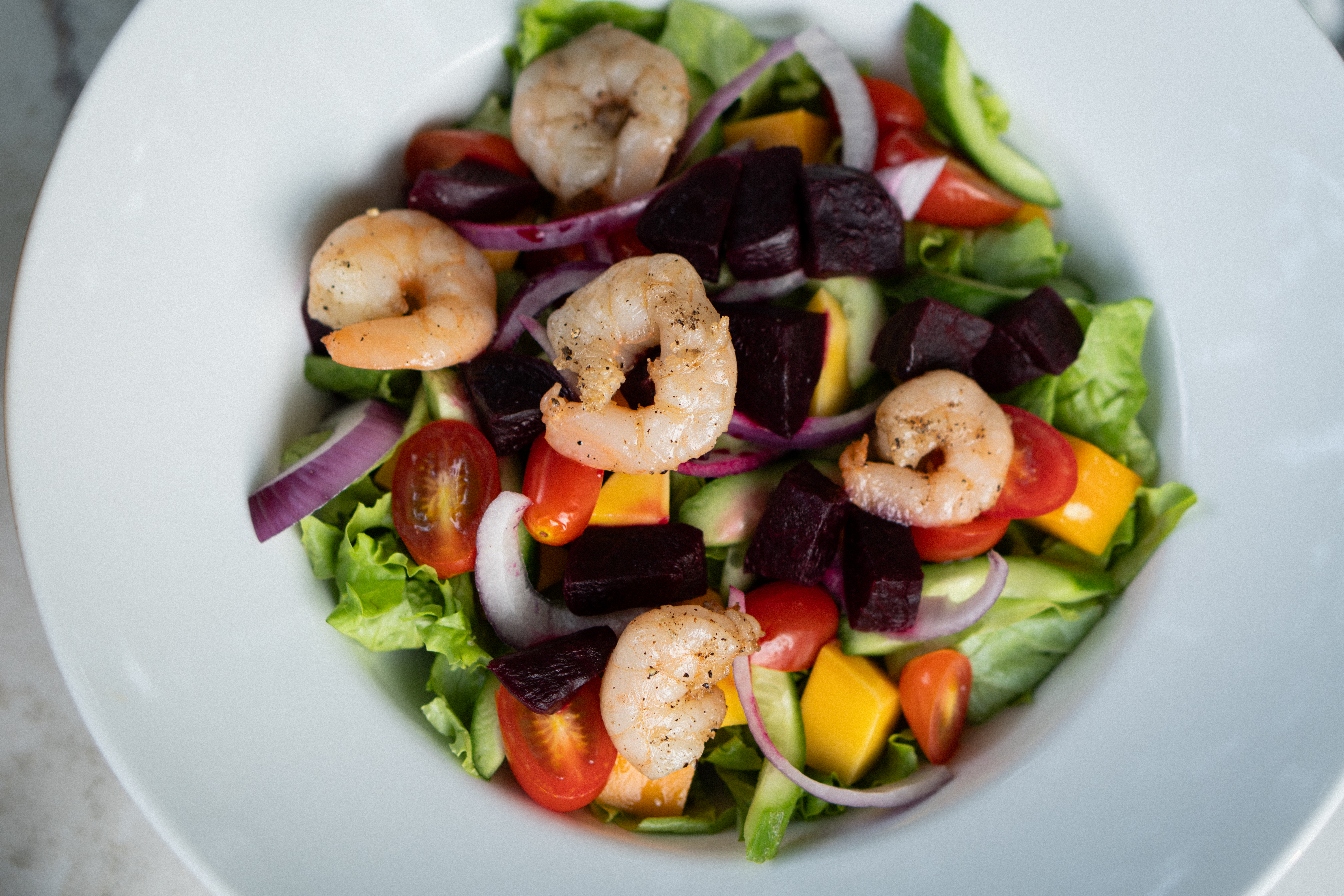 Tropical Shrimp Salad